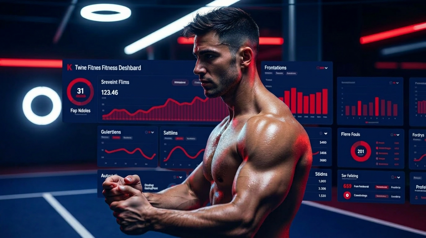 STAKD hero dashboard with athlete